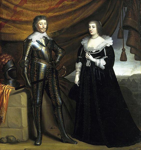 Gerard van Honthorst Prince Frederik Hendrik and his wife Amalia van Solms